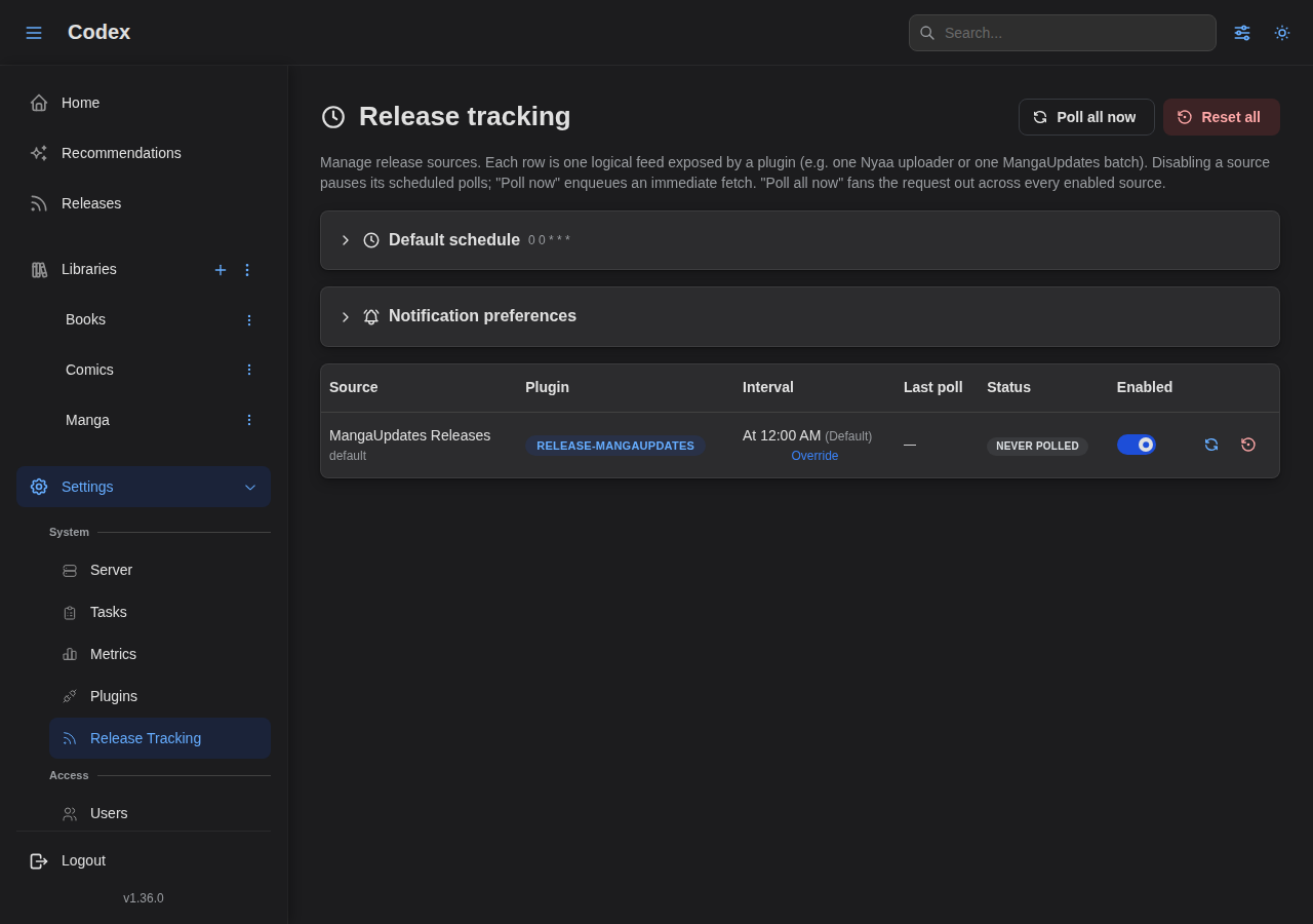 Release Tracking, Overview